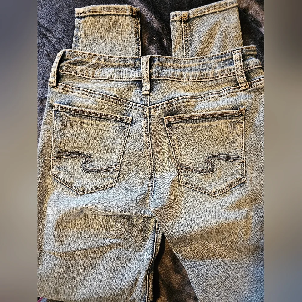 Silver Jeans Women's Distressed Skinny Jeans